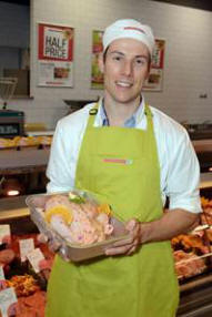 Joe O'Leary Barryroe Co-op Supermarket Butcher Counter