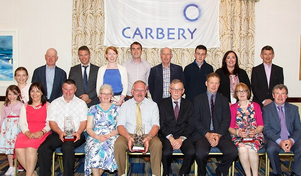 Carbery Milk Quality Award Winners 2015